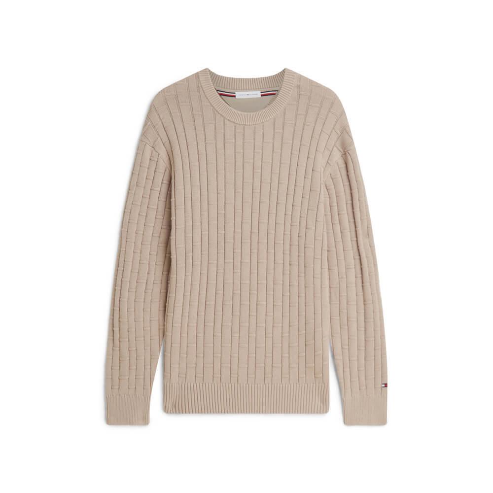 Tommy Hilfiger Hilfiger Jumper Mock Cable Neck